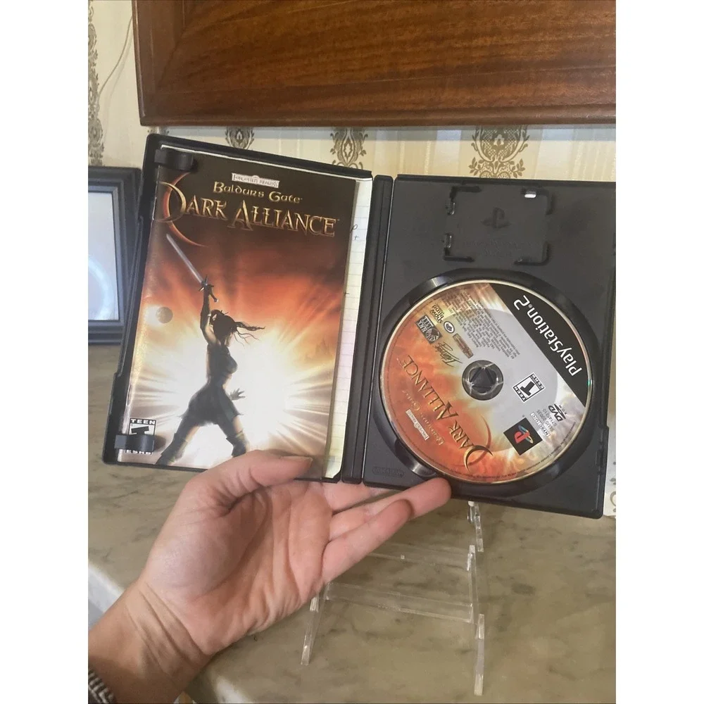Baldur's Gate: Dark Alliance (PlayStation 2, 2005) Excellent Disk - Complete